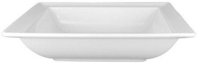Сад за салата RAK Porcelain CLSB16 Classic Gourmet, 13.6 oz, квадратен порцелан, боја ајвори