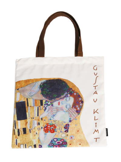 Art Shopping Bag Klimt The Kiss - Fridolin
