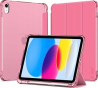 Mbulesë tabletë Tech-Protect SC Pen Hybrid Crystal, për iPad 10.9 2022, me këllëf stilolapsi, magenta