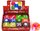 Set zare plastike Adar Cube Ball, 4 cm, me drita, shumëngjyrëshe