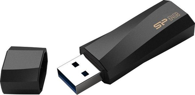 USB Silicon Power Blaze B07, 64GB, USB 3.2, e zezë