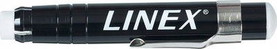 Држач за креда Linex Metal, за креда 1 cm, метален, сребрен