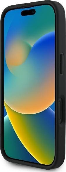 Mbulesë telefoni Karl Lagerfeld KLHCP16MPQDSMGK, iPhone 16 Plus 6.7", hardcase, e zezë