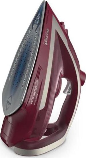 Hekur me avull Tefal FV6820, 2800W, goditje avulli 260 g/min, i kuqe argjend