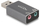 Kartë zëri e jashtme Delock 66633, USB A, 2x 3.5 mm, gri