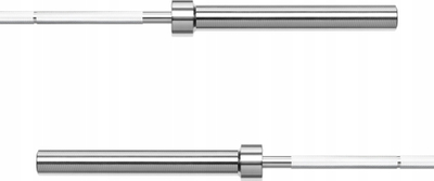 Права олимписка шипка Rebel Active, 220 cm, 20 kg, хромиран челик