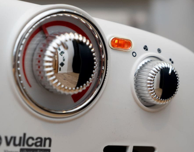 Грејач со вентилатор Eldom HL12 Vulcan, 1800W, прилагодлив термостат, бел
