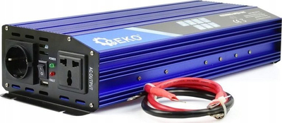 Inverter energjie GEKO G17016, 12V 230V, 2000W 4000W, blu