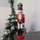 Figurinë zbukuruese Nutcracker Christmas, 30cm, dru, shumëngjyrëshe