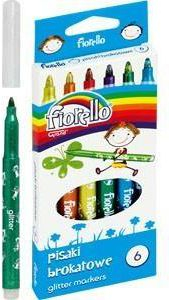 Stilolapsa me shkëlqim Fiorello Grand Glitter, majë 5.4 mm, 6 ngjyra