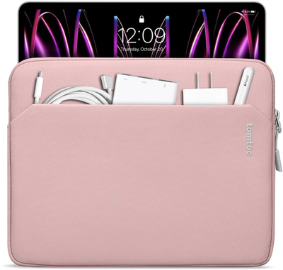 Çantë tablet Tomtoc Light B18, për iPad Air Pro 11", xhep i jashtëm, rozë