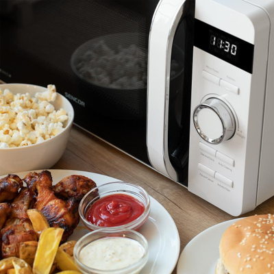 Furrë me mikrovalë Sencor SMW 5517WH, 20L, 700W, e bardhë