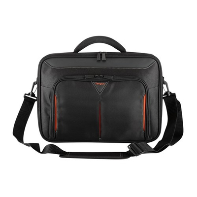 Çantë laptopi Targus Classic Plus CN415EU, 15.6", e zezë me të kuqe