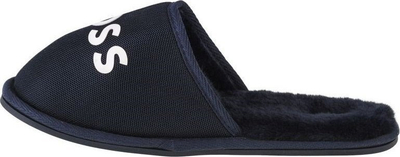 Shapka për kalamoj Boss Logo Slippers Jr J29312, sintetike, të rehatshme, navy