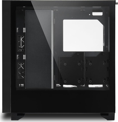 Kasë Sharkoon Elite Shark CA300T ARGB, e zezë, Full Tower