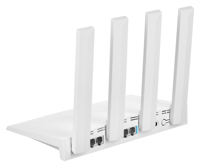 Router Wi Fi ZTE T3000 IDU, AX3000, dual band, i bardhë