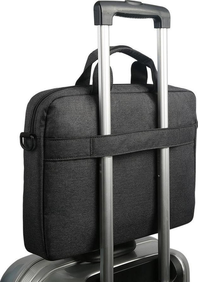 Çantë laptopi Lenovo Casual Toploader T210, 15.6", me xhepa mënjanë, e zezë