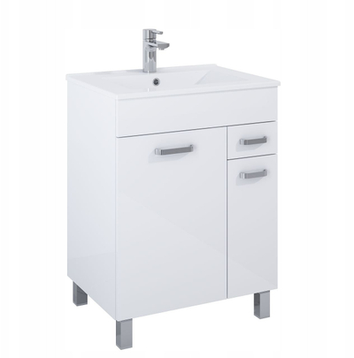 Set mobiljesh banjo Elita Sunn Kyra 60, lavaman qeramik, e bardhë
