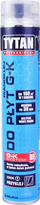 Ngjitës shkumë për pllaka gipsi Tytan Professional Piano, 840ml, poliuretani, blu