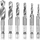 Set bekta titanium SilverTools, 6 copë, M3–M10