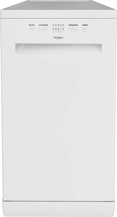 Lavastovilje Whirlpool WSFE 2B19, 45cm, 10 sete, e bardhë