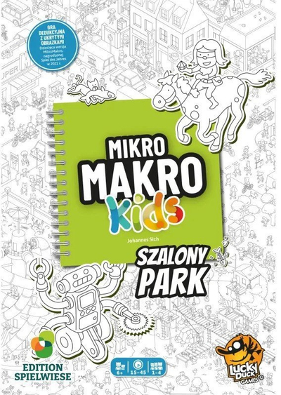 Loje tavoline MicroMacro Kids Crazy Park, bashkepunuse, per kalamaj