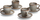 Set filxhanësh espresso Zeller Present, 8 copë, qeramikë, bezhë