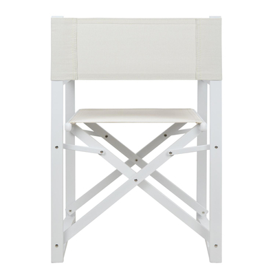 Karrige profesionale alumini DUPRE, 57×48.5×85.5 cm (HM5094.02), bardhë