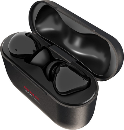 Kufje wireless Aiwa EBTW-888ANC, in-ear, me anulim zhurmash, të zeza