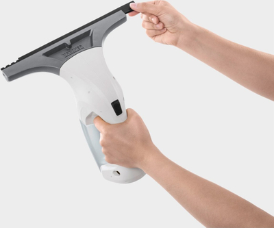 Pastrues xhamash Karcher WV 2 Plus, me bateri, i verdhë