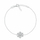 Byzylyk për femra Brilio Silver Charming Snowflake BRC254W, i argjendtë