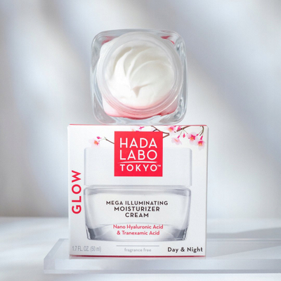 Kрем за лице Hada Labo Tokyo Glow Mega Illuminating, хидратантен, 50ml