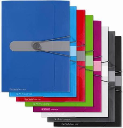 Досие со гума Herlitz Easy Orga To Go, A4, во повеќе бои