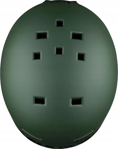 Helmetë skish Cairn Centaure Rescue me RECCO, me vrima ajrimi, jeshile mat