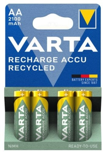 Bateri të rikarikueshme Varta Value HR06 AA, 2100mAh, Ni MH, pako me 4 copë