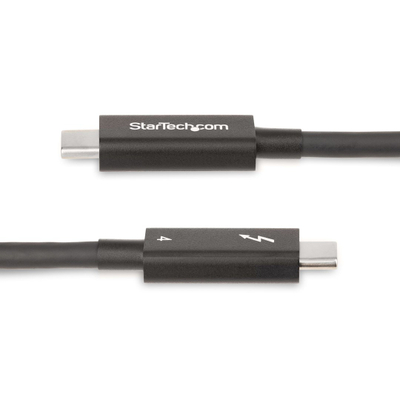 Кабел Thunderbolt 4 StarTech.com, 2m, 40Gbps, 100W PD, црн