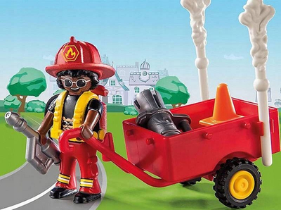 Set lodër Playmobil DUCK on CALL Fire Rescue, 32 pjesë, 3-5 vjeç, shumëngjyrësh