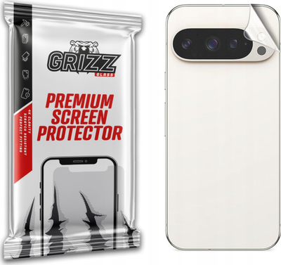 Film mbrojtës mrapa GrizzGlass SatinSkin për Google Pixel 9 Pro, mat, transparent