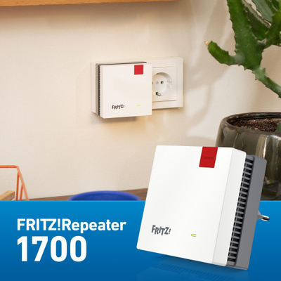 Set rrjeti FRITZ Mesh Set 1700, Wi Fi 6, 2 pjese, shumëngjyrësh