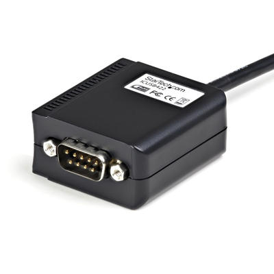 Kabllo adaptuese USB në RS422/485 StarTech ICUSB422, port DB9, pa furnizim nga jashtë, e zezë