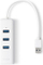 Hub USB TP-Link UE330, 3 porta USB 3.0, adaptor Gigabit Ethernet, i bardhë
