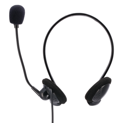 Kufje Hama NHS-P100 për zyre për PC, stereo, të zeza 139920