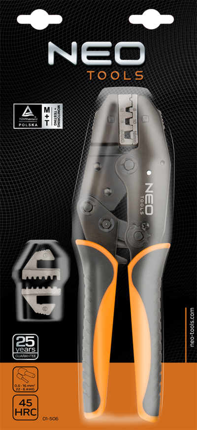 Pincë shtrënguese Neo, 0,5-16 mm (01-506), 22o mm