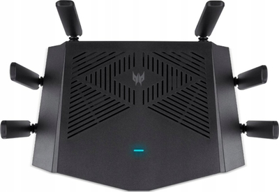 Гејминг рутер Acer Predator Connect W6x, WiFi 6, 6000 Mbit/s, црн