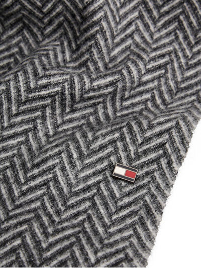Shall TOMMY HILFIGER Scarf, lesh virgin, gri