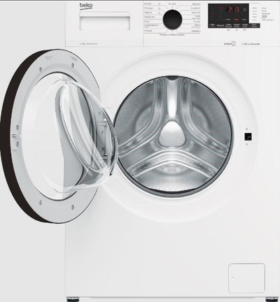 Bazë vendosjeje Beko 2985400100, për lavatriçe edhe tharëse, 60 x 60 cm, e bardhë