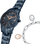 Set orë dore dhe byzylyk Trussardi T-Bent R2453144507