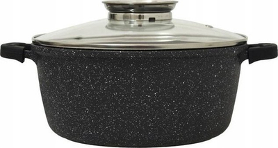 Tigan i thellë Odelo POT OD 1583 ESELA, 24cm, 4.5L, i zi me pika