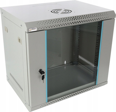 Kabinetë muri PULSAR RACK 9U 19", 540x400, gri, RWA954-G