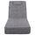 Shtresë shezlloni Sifnos 200×70×20 cm (HM11761.10), gri